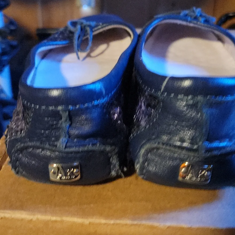 Anne Klein iflex sequin ballet slippers - Picture 6 of 8